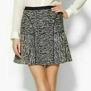 Rebecca Taylor Textured Flippy Skirt 2 NWT